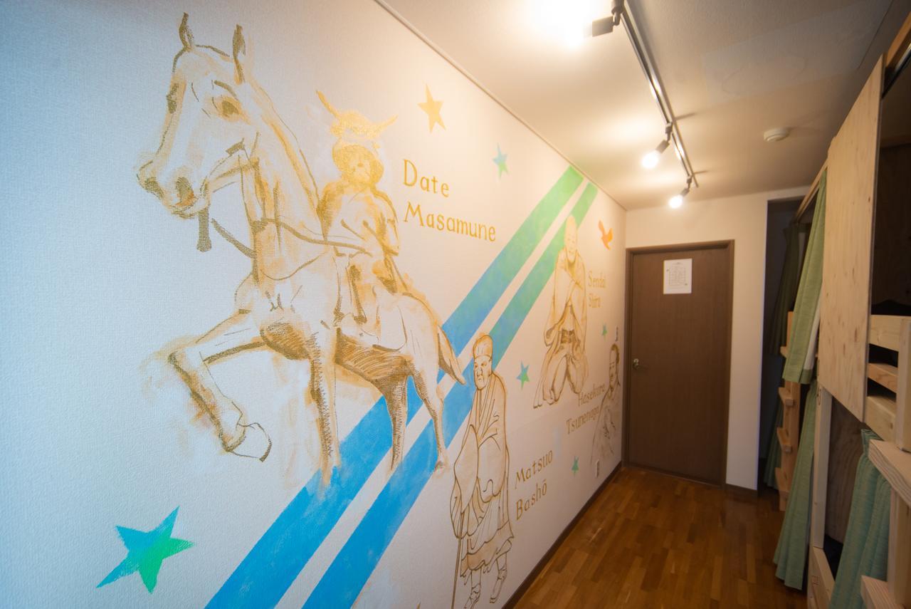 Hostel Kiko Сендай Экстерьер фото